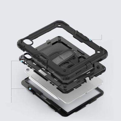 15. Tech-Protect Solid360 iPad Air 11" 2024 Case - Black