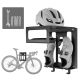 3. Wozinsky WSW-02S Bike Hanger for 16-29" Bikes with Mounting Kit - Black