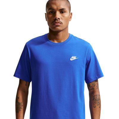 3. Nike Club Tee Men's T-Shirt Blue AR4997 480