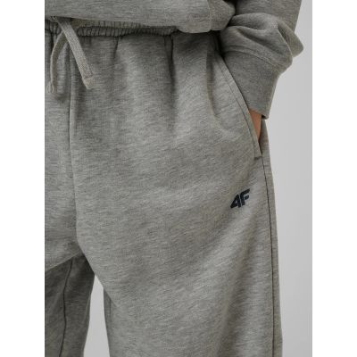 6. Boys' wide leg sweatpants 4F4FJRSS26TTROM1731-27M