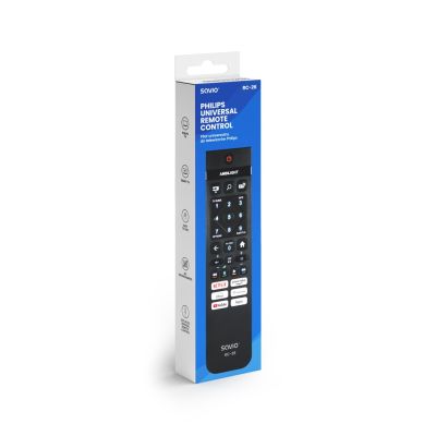 2. SAVIO UNIVERSAL REMOTE CONTROL/REPLACEMENT FOR PHILIPS TV - SMART TV RC-26