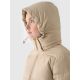 5. Women's winter down jacket with natural filling 4F 4FWAW24TDJAF481-83S