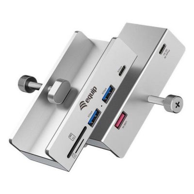 3. Equip 128968 hubs and hubs USB 3.2 Gen 1 (3.1 Gen 1) Type-A 5000 Mbit/s Aluminum