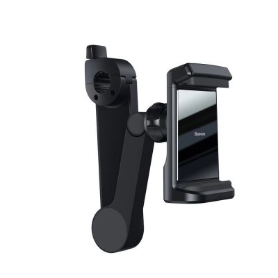 8. Baseus WXHZ-01 Qi Wireless Charger 15W Car Headrest Holder - Black