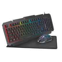 LogiLink ID0185 Keyboard Mouse Included Gaming USB QWERTY English Black