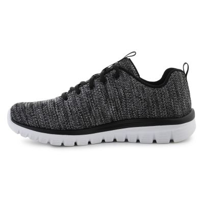 4. Skechers Graceful Twisted Fortune M 12614-BKW shoes