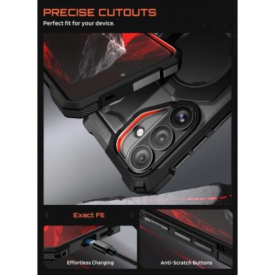 7. Supcase UB Grip Mag MagSafe Case for Samsung Galaxy S26 - Black