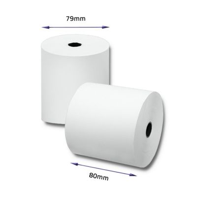 4. QOLTEC THERMAL ROLL 80X80 | 55G/M2 | 10PCS | BPA FREE