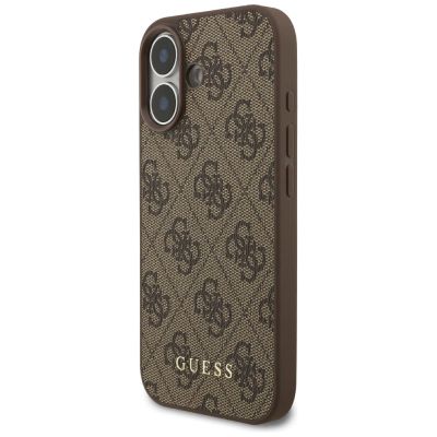 2. Guess 4G Classic Case for iPhone 17 - Brown