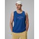 Men's regular sleeveless shirt with print 4F 4FRSS26TSLEM331-033S