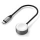 2. Satechi USB-C Fast Charging Cable - USB-C charging cable for Apple Watch, 5W 20 cm (space gray)