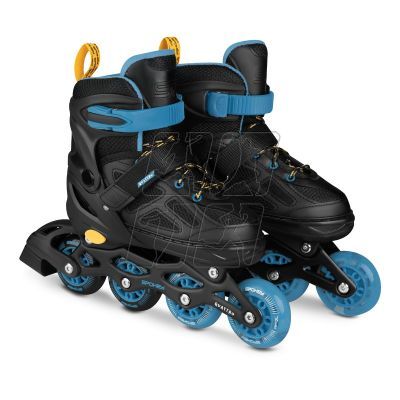 6. Spokey Quattro 4IN1 inline skates SPK-943432 size 30-33 BK/DBL