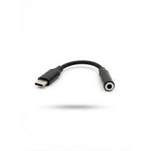 VAKOSS HEADPHONE ADAPTER TYPE-C – MINI JACK 3.5MM TC-5681 BLACK