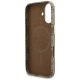 7. Guess 4G Script MagSafe Case for iPhone 17 - Brown