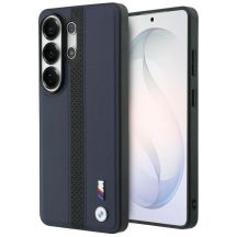 BMW Perforated Stripe Logo MagSafe Case for Samsung Galaxy S26 Ultra - Navy Blue