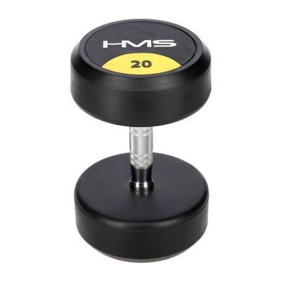 2. Rubber-coated dumbbell 20kg HMS HG PRO 20