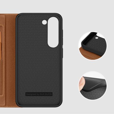 11. Dux Ducis Skin X2 case Samsung Galaxy S23+ flip case wallet stand brown