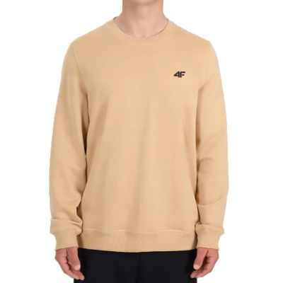 Men's sweatshirt 4F M2134 beige 4FWSS26TSWSM2134 83S