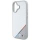 6. BMW M Carbon Tricolor Line MagSafe iPhone 16 Case - Gray