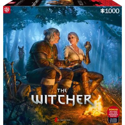 2. Puzzle Good Loot: The Witcher - Journey of Ciri, 1000 pieces