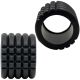 3. BLACK EXERCISE ROLLER 14x10CM ENERO FIT