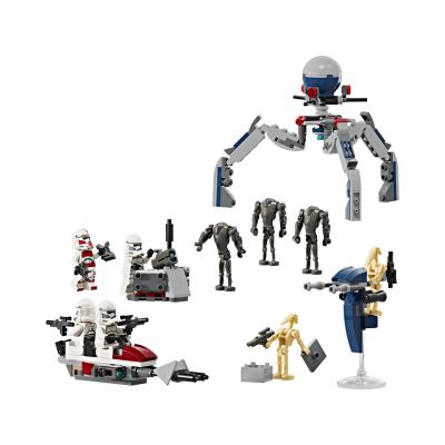3. LEGO Star Wars 75372 Clone Trooper™ & Battle Droid™ Battle Pack