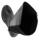 21. Women’s black leather officer-style boots, insulated Rieker Z9564-00