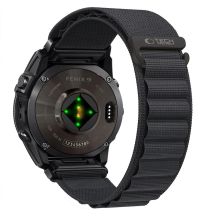 Tech-Protect Nylon Pro Strap for Garmin Fenix 5X / 5X Plus / 6X / 6X Pro / 7X / 8 / 8 Pro / 9 / 9 Pro (51 mm) – Black