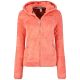 FLEECE for girls Geographical Norway UPALOOD SAUMON DB GIRL 047-1 SALMON (WZ8857E/GN-SAUMON)