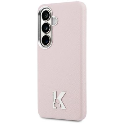 2. Karl Lagerfeld K Metal Logo MagSafe Case for Samsung Galaxy S26 - Pink