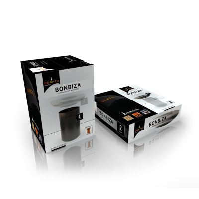 24. BONFEU GARDEN FIREPLACE BONBIZA BLACK