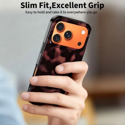 7. Tech-Protect Lamano MagSafe case for iPhone 17 Pro - black and red