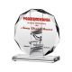 8. Engraved glass trophy + paint filling