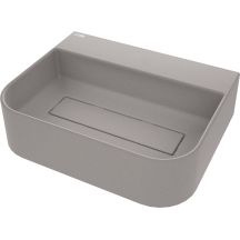 Granite countertop washbasin with space for a tap - with a cover