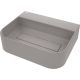 Granite countertop washbasin with space for a tap - with a cover