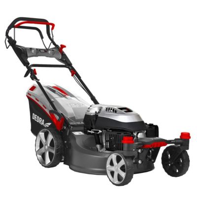 2. Petrol lawn mower with 4.2kW drive, 51cm, swivel wheels