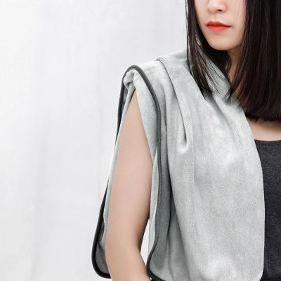 19. Baseus 2 x Microfiber Car Drying Towel Microfiber 40cm x 40cm Gray (CRXCMJ-0G)