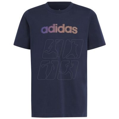 5. T-shirt adidas Lin GT Tee Jr IB9139