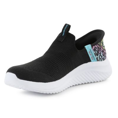 3. Skechers Slip-ins Ultra Flex 3.0 shoes - Colory Wild Jr 303801l-BKMT