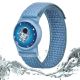 2. Tech-Protect Nylon Strap for Apple AirTag 1/2 - Blue