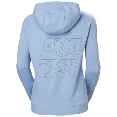 6. Helly Hansen sweatshirt with hood W Core Hoodie W 54033 627