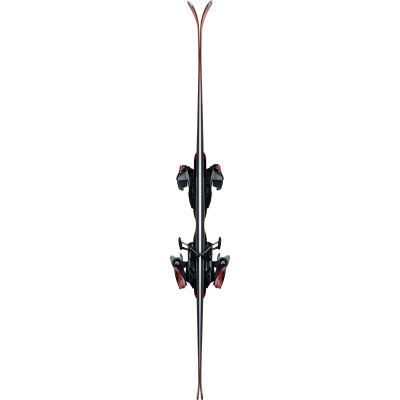 7. Rossignol Hero ST Ti Skis + LOOK Spx 14 Konect Gw B80 Silver Red Bindings