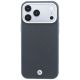 3. BMW Sign Deboss Quilted Metal Logo MagSafe Case for iPhone 18 Pro / 17 Pro - Dark Gray