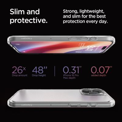 9. Spigen Ultra Hybrid Case for iPhone 16 Pro Max - Clear