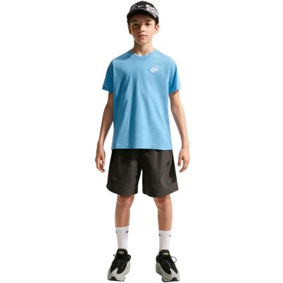 6. Nike Sportswear Kids' T-Shirt Light Blue FZ5177 497