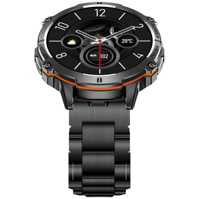 8. Smartwatch Gravity Black Strap + Bracelet GT42-5