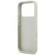 7. DKNY Checkered with Printed Stripes iPhone 17 Pro Case - Beige