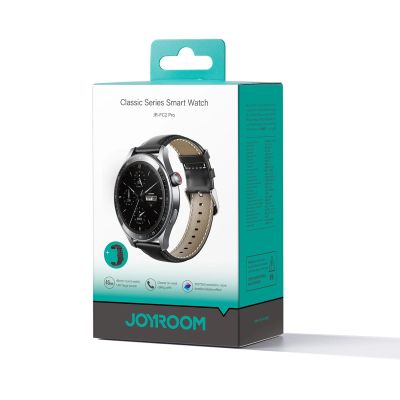 9. Joyroom Classic Series JR-FC2 Pro Smartwatch with Call Answering Function - Dark Gray