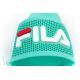 6. Fila women's sports flip-flops Morro comfortable green slippers for the pool