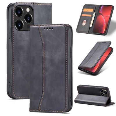 11. Magnet Fancy Case case for iPhone 14 flip cover wallet stand black